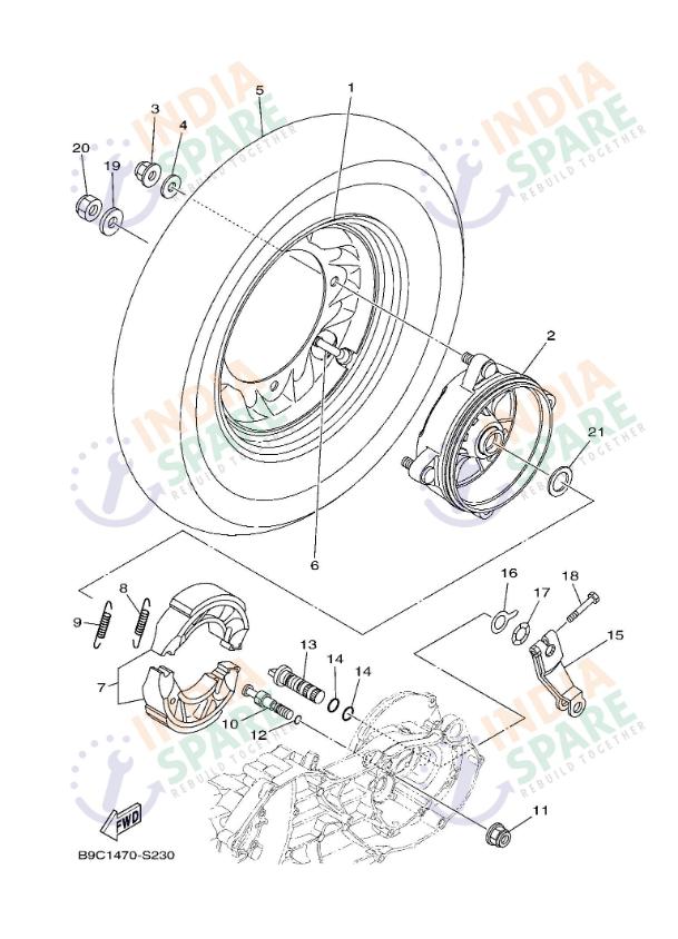 REAR WHEEL